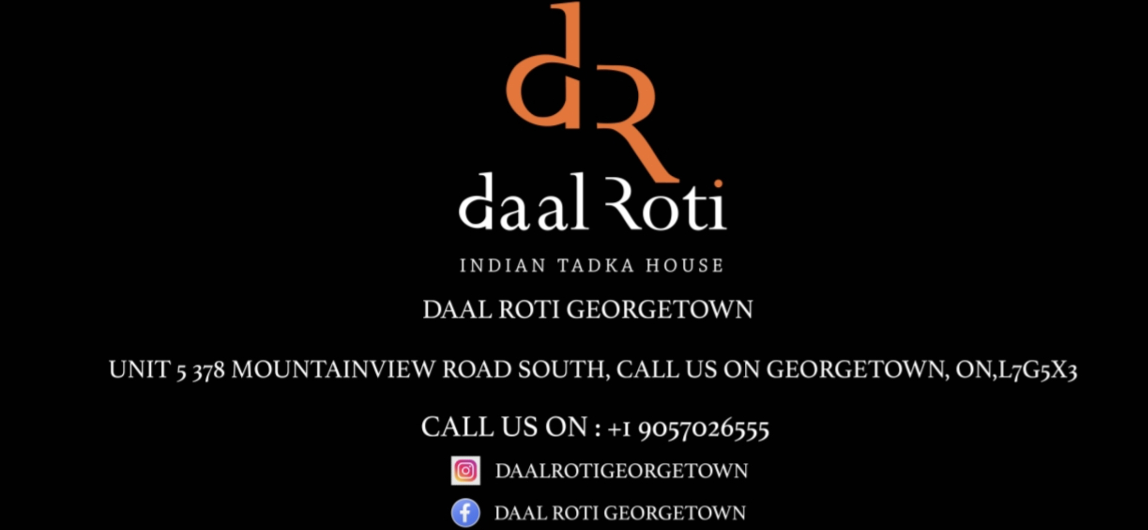 Daal Roti Georgetown